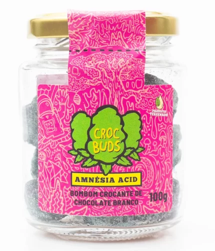 Pote de Chocolate Artesanal Amnésia Acid 100g