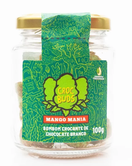 Pote de Chocolate Artesanal Mango Mania 100g